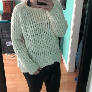H&M cream sweater